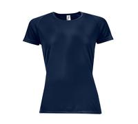 SOLS Womens/Ladies Sporty Short Sleeve T-Shirt (French Navy) - Navy/Blue - Size Large