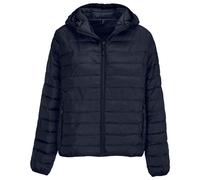SOLS Womens/Ladies Stream Hooded Padded Jacket (French Navy) - Size 2XL
