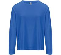SOL'S Women's Monarch Long-Sleeved T-Shirt in Blue | Size: Medium SOL'S Blue M