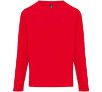 SOL'S Women's Monarch Long-Sleeved T-Shirt in Red | Size: Large SOL'S Red L