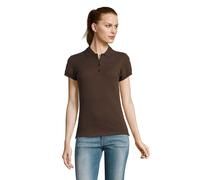 SOL'S Women's Passion Polo Shirt in Chocolate | Size: Medium SOL'S Chocolate M