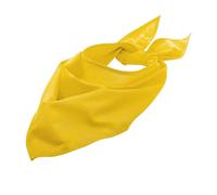 SOL'S Women's Plain Bandana in Yellow SOL'S Yellow