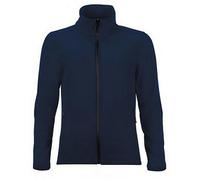 SOLS Womens Race Full Zip Water Repellent Softshell Jacket - French Navy - M - French Navy - 96% Polyester/4% Elastane