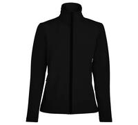 SOL'S Women's Race Full Zip Water Repellent Softshell Jacket in Black | Size: Medium SOL'S Black M