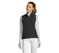 SOL'S Women's Rallye Soft Shell Bodywarmer Jacket in Black | Size: XL SOL'S Black XL