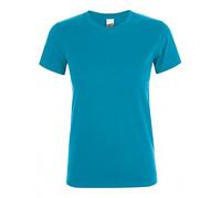 SOL'S Women's Regent Short Sleeve T-Shirt in Aqua | Size: 2XL SOL'S Aqua 2XL