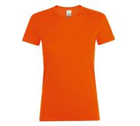 SOL'S Women's Regent Short Sleeve T-Shirt in Orange | Size: Large SOL'S Orange L