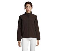 SOL'S Women's Roxy Soft Shell Jacket in Chocolate | Size: Large SOL'S Chocolate L