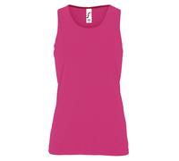 SOL'S Women's Sporty Performance Sleeveless Tank Top in Pink | Size: Large SOL'S Pink L