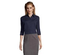 SOL'S Women's Stretch 3 4 Sleeve Blouse in Dark Blue | Size: Small SOL'S Dark Blue S