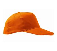 SOL'S Women's Sunny 5 Panel Baseball Cap in Orange SOL'S Orange One Size