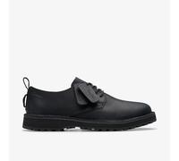 Clarks Solsbury Lace Leather Shoes in Black Size 9