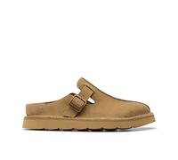 Solsbury Mule Dark Sand Suede Slip Ons Clarks Beige 10-Standard Fit