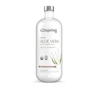 Solspring Aloe Vera Juice, Biodynamic Organic, 23.60 Fl. Oz., USDA Organic, Regenerative, Non-GMO, Gluten Free, Soy Free, Dr. Mercola