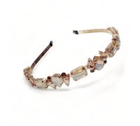 Solstice Bridal Wedding Bride Crystal Headband Lemon Daisy Accessories Gold One Size