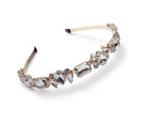 Solstice Bridal Wedding Bride Crystal Headband Lemon Daisy Accessories Silver One Size
