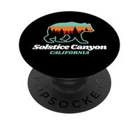Solstice Canyon Summer California Bear Family Sovenier PopSockets Adhesive PopGrip
