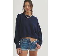 Solstice Cashmere Pullover at Free People in Midnight Navy, Size: Small - female