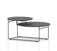 Solstice Coffee Table Black Top Black Frame