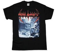 Solstice Death Thrash Metal Pestilence Protector Messiah Men T-Shirt Size L Black