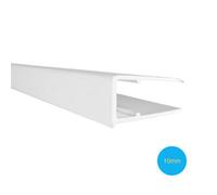 Solstice Roof Sheet Closure 10mm Pvc 2.1M White