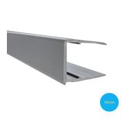 Solstice Roof Sheet Closure 16mm Pvc 2.1M Anthracite Grey