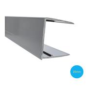 Solstice Roof Sheet Closure 25mm Pvc 2.1M Anthracite Grey