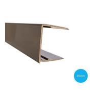 Solstice Roof Sheet Closure 25mm Pvc 2.1M Brown