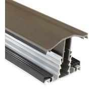Solstice Snap Down Glazing Bar 10-25mm 2M Brown