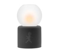 Solstickan Design Globe tealight holder Ø9.5x17 cm Dark grey