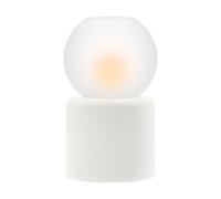 Solstickan Design Globe tealight holder Ø9.5x17 cm White