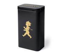 Solstickan Design Solstickan coffee jar 20.5 cm Matt black-gold