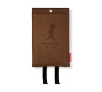 Solstickan Design Solstickan fire blanket leather 120x120 cm Dark leather