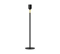 Solstickan Design Three Stars candlestick L 34 cm Black