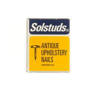 Solstuds Antique Look Upholstery Nails (Pack Of 20) Black (10mm)