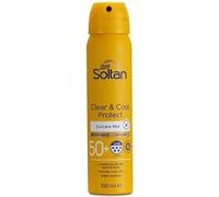 Soltan Clear & Cool Protect Suncare Mist, SPF 50+, UVA Ultra, Water Resistant, 100ml