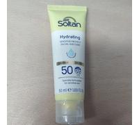 Soltan Hydrating Facial Suncream SPF 50 50ml - with Niacinamide - Sensitive