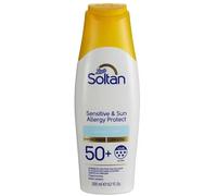 Soltan Sensitive & Sun Allergy Protect Lotion, SPF 50+, UVA Ultra, Water Resistant, 200ml
