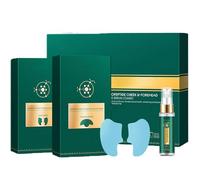 Soluble Freeze-Dried Collagen Film,Collagen Lifting Mask Kit,Freeze-Dried Forehead Mask Patch,for Skin Rejuvenation & Lifting