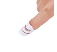 SolUptanisu Finger Picks, 4Pcs Guitar Finger Picks Guitar Picks Finger Protector Plastic DIY Guitar Finger Thumb Pick Protector Accessory for Guitar Ukulele Bass Mandolin