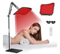 SOLURGEN Red Light Therapy for Face Body Infrared Light Lamp Larger Panel