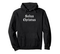 Solus christus only christ in latin Pullover Hoodie