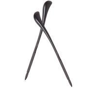SOLUSTRE 1 Pair Dulcimer Mallets Yangqin Hammer Premium Wood Material 9.43x0.98x0.98in Soft Hammer for Dulcimer Practice and Performance Accessories