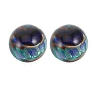 SOLUSTRE 1 Pair Hand Exercise Therapy Balls Manual Self Massage Roller Balls Resin round Classic Craftsmanship with Improved Coordination and Secure Grip for Home Fitness and Seniors