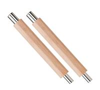 SOLUSTRE 1 Pair of Nail Art Magnets for Nails with Wooden Handle and Magnet Material to Create Cat Eye Effect and DIY
