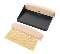SOLUSTRE 1 Set Mini Desktop Broom and Dustpan Set Practical Cleaning Kit for Home Office and Dormitory Compact and Lightweight Indoor Cleaning Tool for Efficient Dust Management