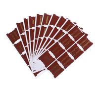 SOLUSTRE 10 Sheets Bible Reading Index Tab Stickers Bible Index Labels Leather Material Easy-to-Read Font