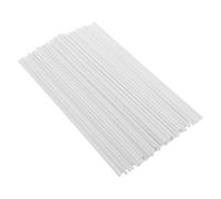 SOLUSTRE 1000pcs White Paper Lollipop Sticks DIY Sugar Bars Candy Sticks for Cake Pops Marshmallows Chocolate Treats Baking Supplies for Party and Events