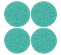 SOLUSTRE 100pcs Essential Oil Diffuser Replacement Aromatherapy Pads round Cotton Compact Lightweight Pads for Necklace Locket Enjoy Your Favorite Essential Oils Anywhere