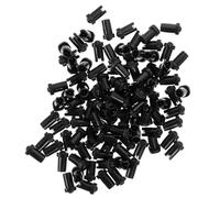 SOLUSTRE 100pcs Eyelash Glue Bottle Needles Pp and Stainless Steel Convenient Anti-blocking Pins Suitable for General Plastic Bottles Professional Salon Use